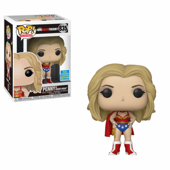 The Big Bang Theory Penny Wonder Woman POP! Figur 9 cm Exclusive
