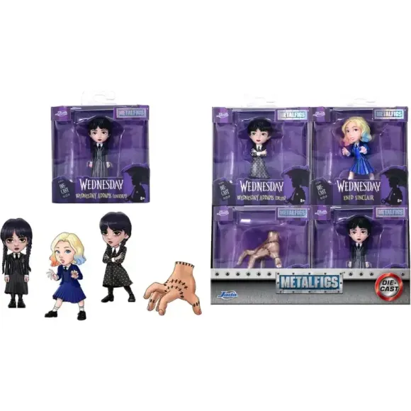 Wednesday Nano Metalfigs Diecast Minifiguren Wave 1 7 cm Sortiment (12)