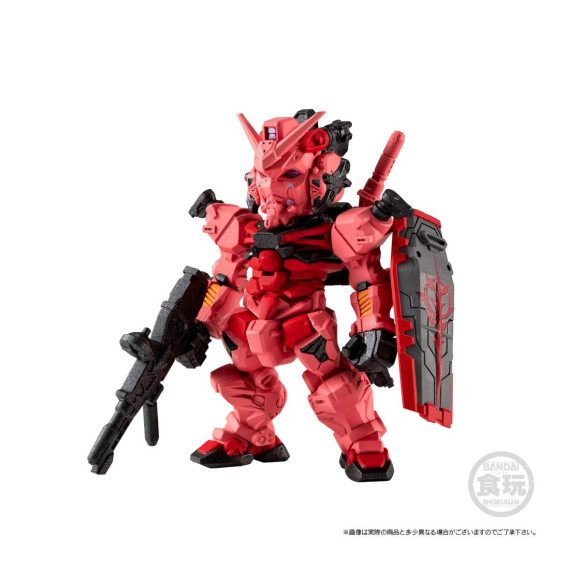 Mobile Suit Gundam GQuuuuuuX Gundam Converge: Core Figur Red Gundam Set 6 cm