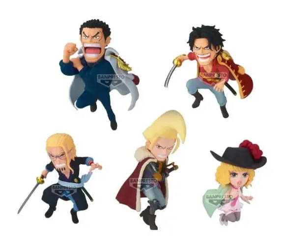 One Piece WCF Minifiguren 7 cm God Valley Incident Display (12)
