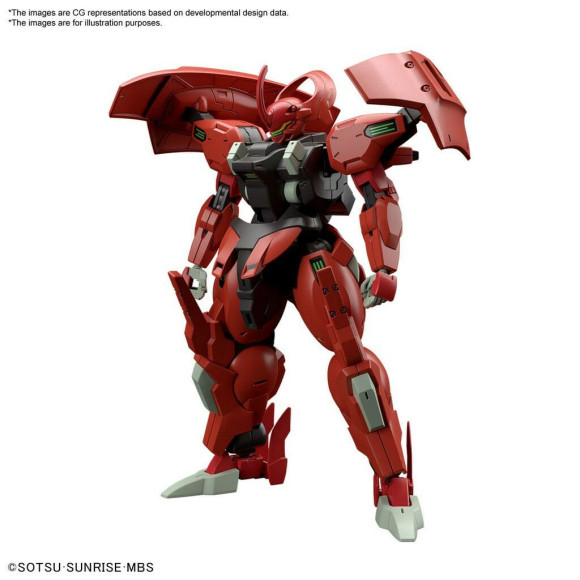 Gundam: The Witch from Mercury High Grade Plastic Model Kit 1/144 Darilbalde