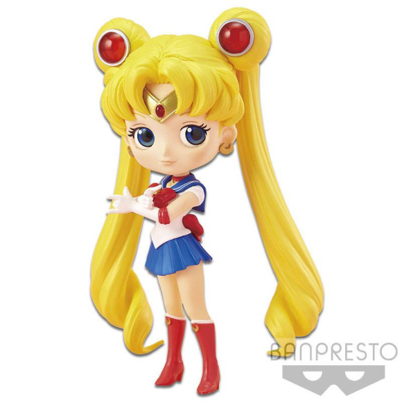 Sailor Moon Q Posket Minifigur Sailor Moon 14 cm
