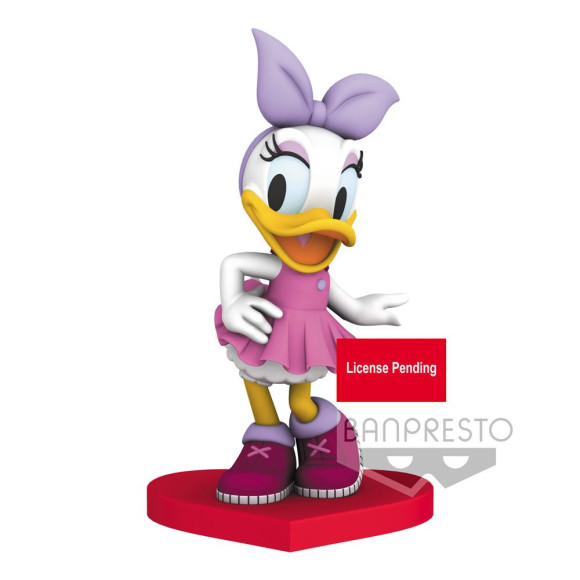 Disney Best Dressed Q Posket Minifigur Daisy Duck Ver. A 10 cm