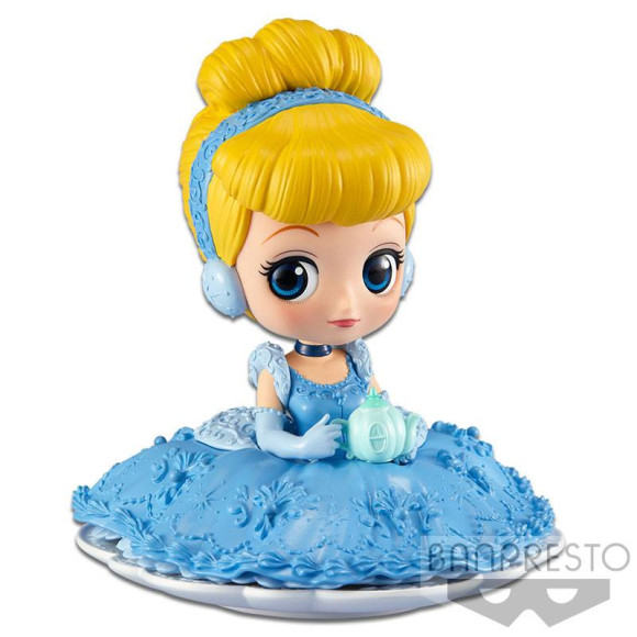 Disney Q Posket SUGIRLY Minifigur Cinderella A Normal Color Version 9 cm