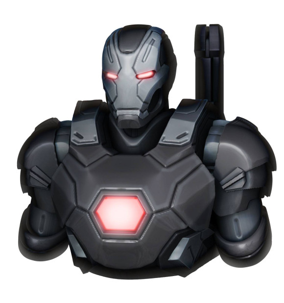 Marvel Comics Spardose War Machine Mark III 20 cm