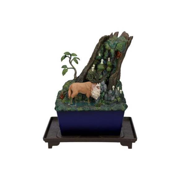 Prinzessin Mononoke Statue Bonsai Water Garden Mysterious Forest 24 cm
