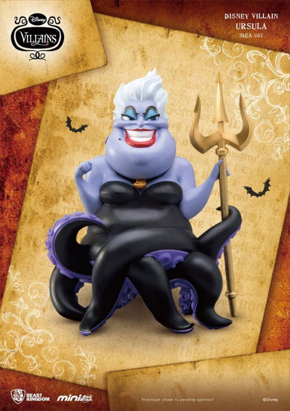 Disney Villains Ursula Mini Egg Attack Figur 10 cm