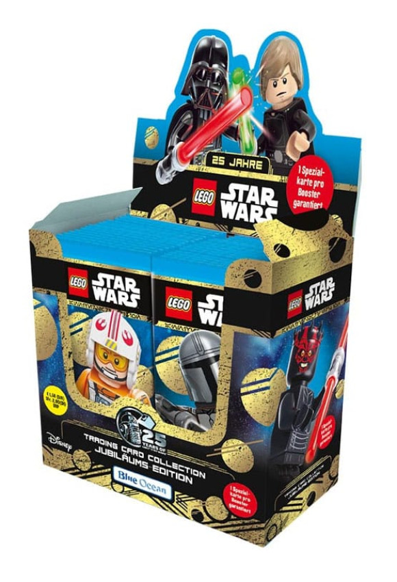 LEGO Star Wars Trading Card Collection 25 Jahre Jubiläums-Edition Booster Display (36) *Deutsche Version*