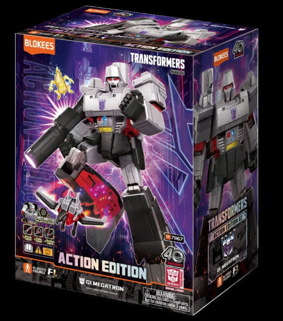 Transformers Blokees Plastic Model Action Edition 02 G1 Megatron