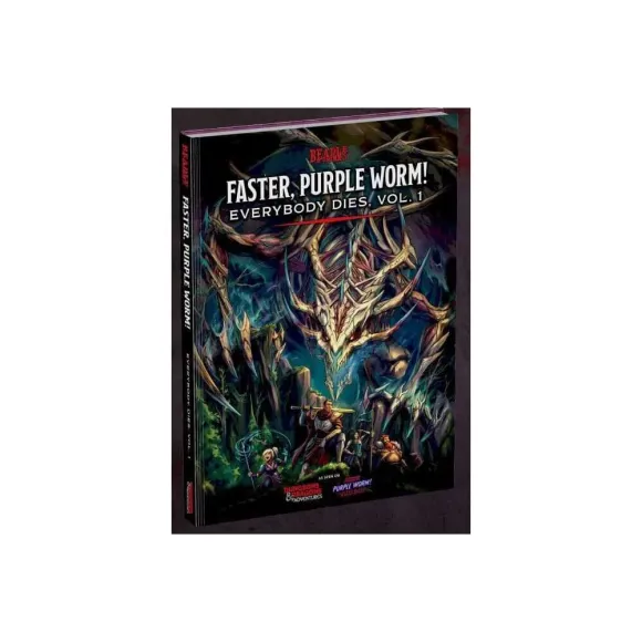 Dungeons & Dragons Adventure Book Faster, Purple Worm *Englisch*