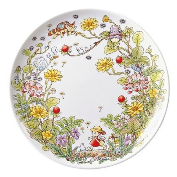 Mein Nachbar Totoro Teller Noritake Indian Strawberry 23 cm