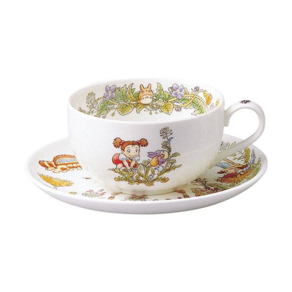 Mein Nachbar Totoro Tasse mit Unterteller Dandelion