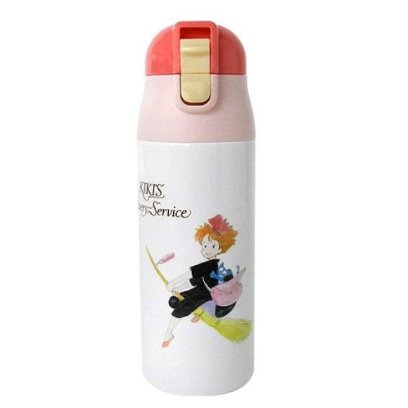 Kikis kleiner Lieferservice Edelstahl-Trinkflasche One Push Kiki 360 ml