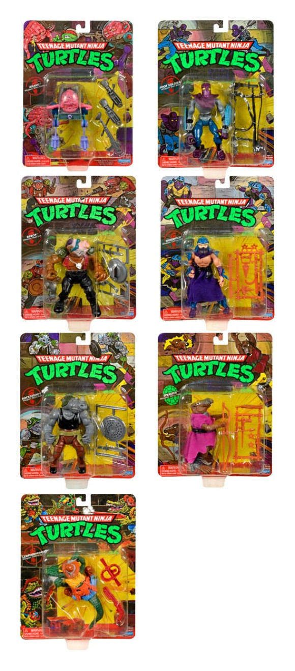 Teenage Mutant Ninja Turtles Actionfiguren 10 cm Classic Mutant Sortiment