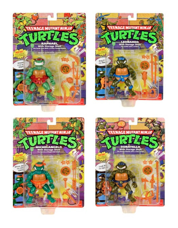 Teenage Mutant Ninja Turtles Actionfiguren Classic Turtle 10 cm Sortiment (12)