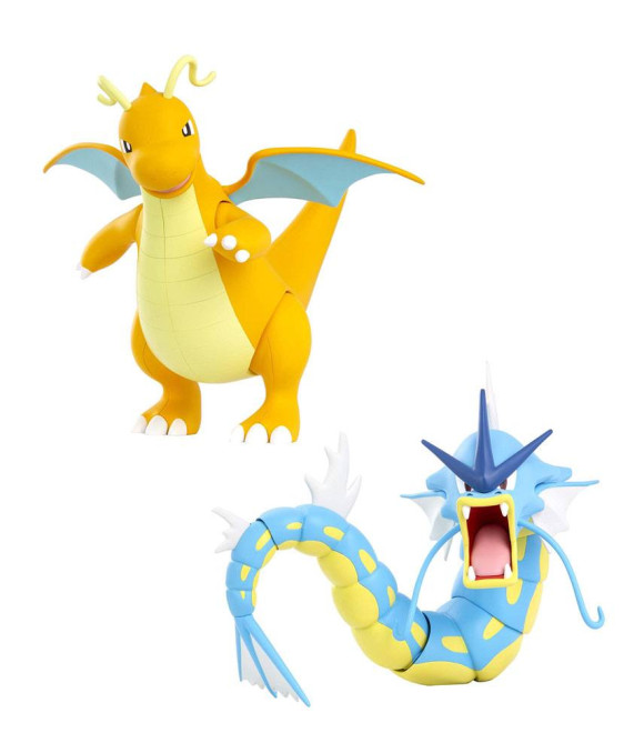 Pokémon Dragoran & Garados Epische Actionfiguren 30 cm