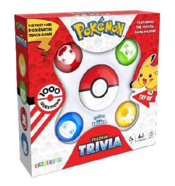 Pokémon Elektronisches Wissensspiel Trainer Trivia Deutsche Version