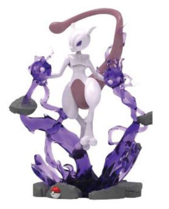 Pokémon Mewtwo Deluxe Statue mit Leuchtfunktion 25 cm