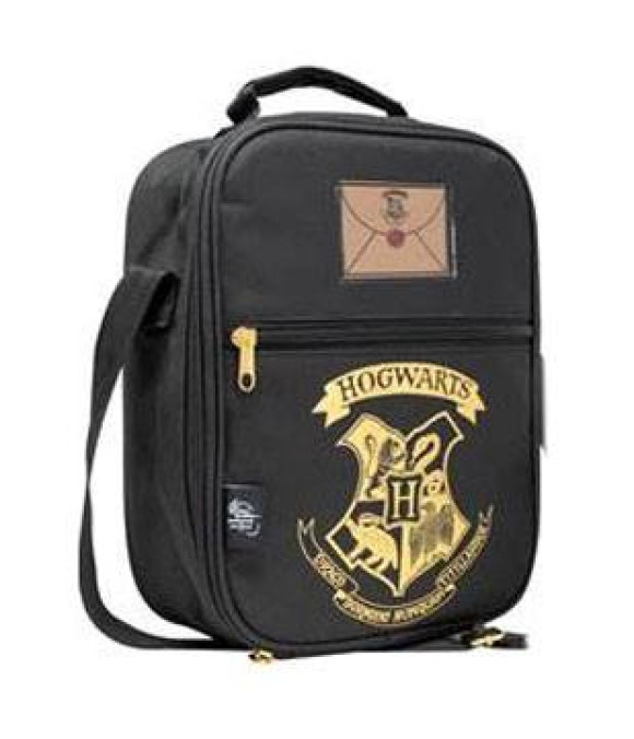 Harry Potter Hogwarts Isoliertasche Black & Gold