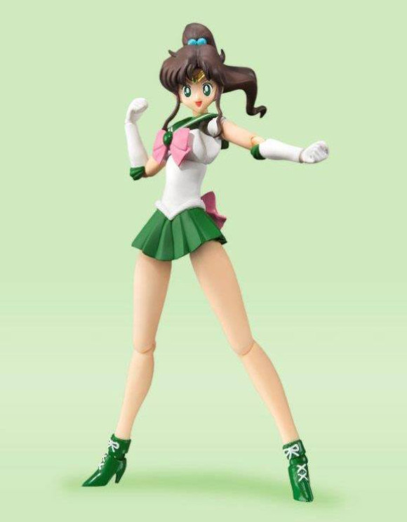 Sailor Moon Sailor Jupiter S.H. Figuarts Actionfigur Animation Color Edition 14 cm