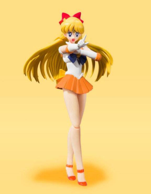 Sailor Moon Sailor Venus S.H. Figuarts Actionfigur Animation Color Edition 14 cm