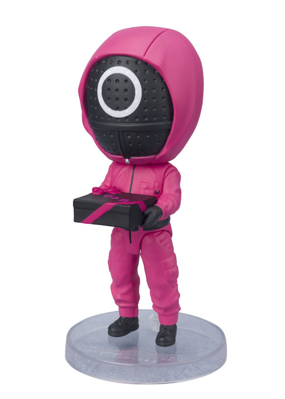 Squid Game Figuarts mini Actionfigur Masked Worker 9 cm