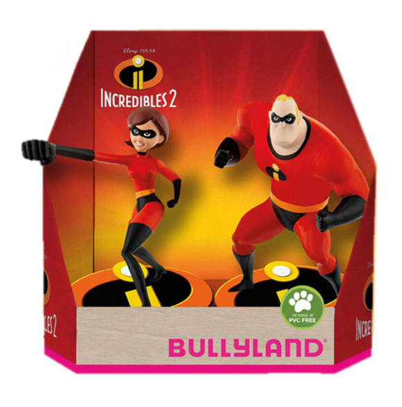 Die Unglaublichen 2 Geschenkbox mit 2 Figuren Hellen & Bob 9 cm