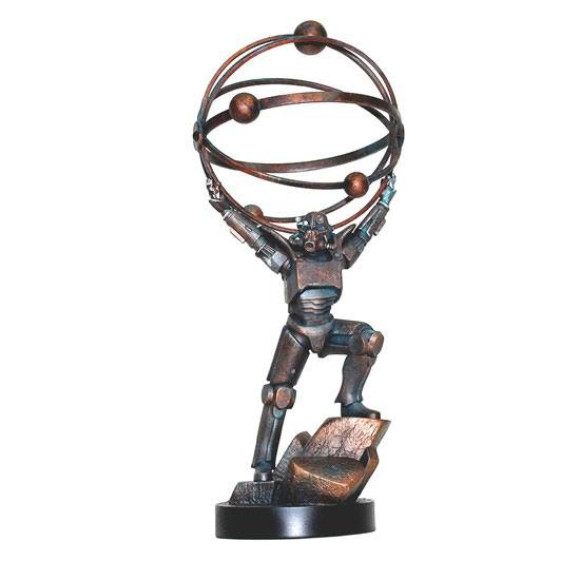 Fallout Atomic Atlas Statue 38 cm