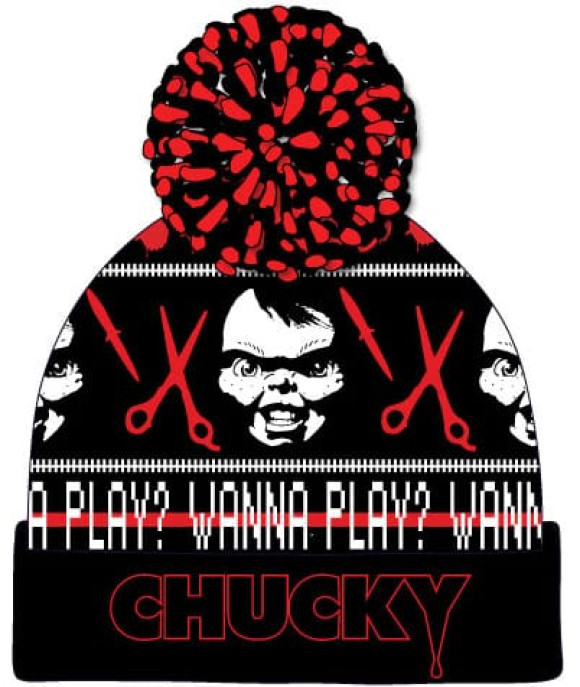 Chucky Pom-Pom Beanie