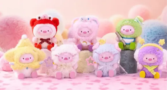 GeeGeePig: Countdown to Wishes Blind Box Schlüsselanhänger 16 - 18 cm Display (6)