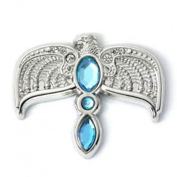 Harry Potter Ansteck-Button Diadem mit Kristallen