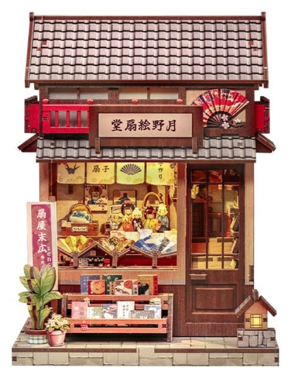 Miniature House Model Kit Tsukino Eogi-dou 19 x 14 cm  