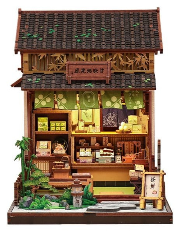 Miniature House Model Kit Kanmi-dokoro Kurihara 19 x 15 cm  