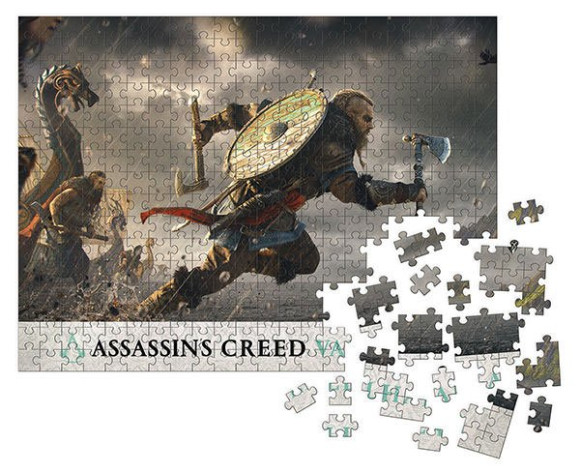 Assassin's Creed Valhalla Puzzle Fortress Assault (1000 Teile)