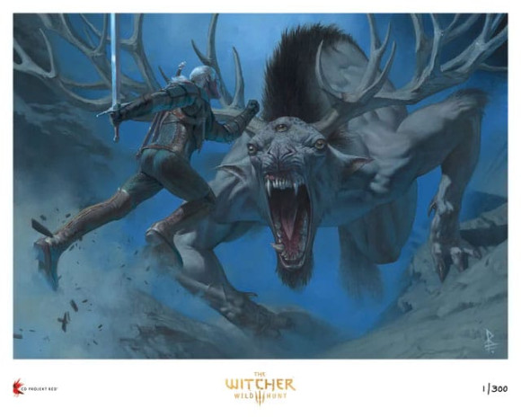 The Witcher 3 Kunstdruck Giclee 40 x 50 cm