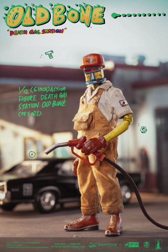 Death Gas Station Old Bone Actionfigur 15 cm