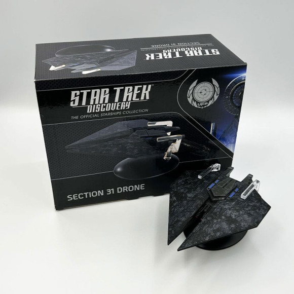 Star Trek Starship Diecast Mini Repliken Section 31 Fighter