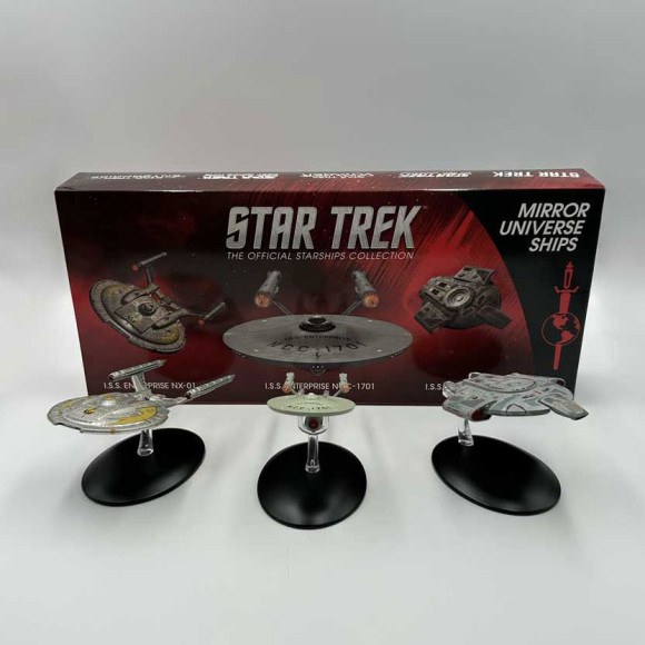 Star Trek Starship Diecast Mini Repliken Mirror Universe Starships Box Set