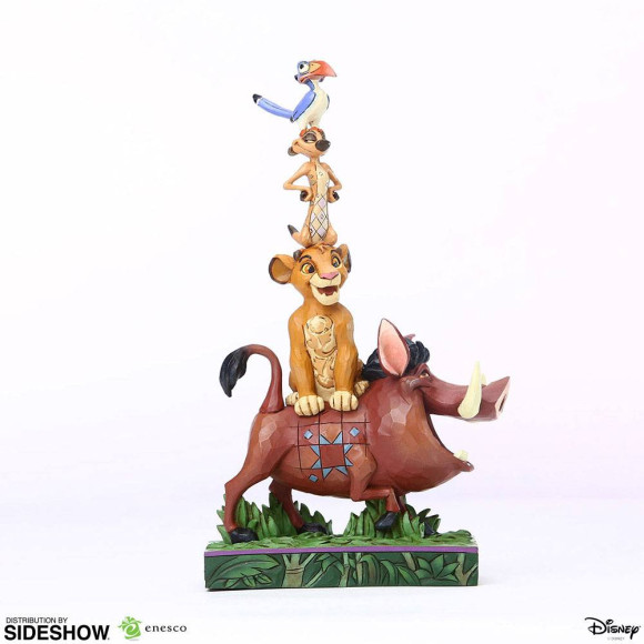 König der Löwen Statue Stacked Characters 20 cm