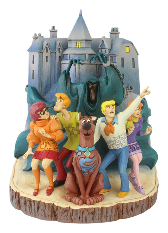 Scooby Doo Statue Carved by Heart 23 cm