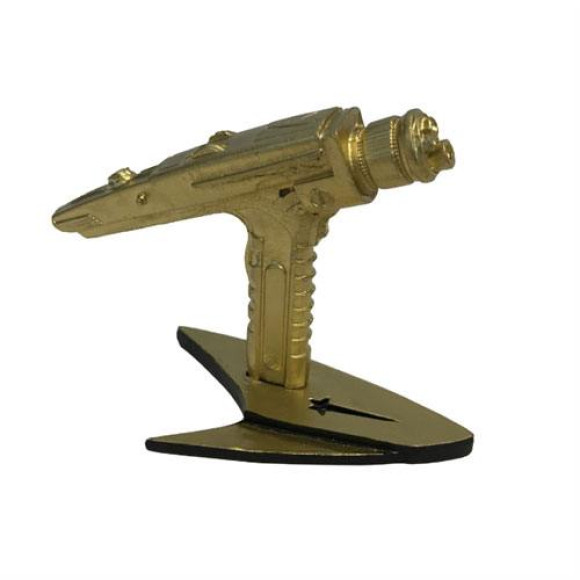 Star Trek KUZO Discovery Starfleet Hand Phaser 5 cm Gold Variant SDCC 2019