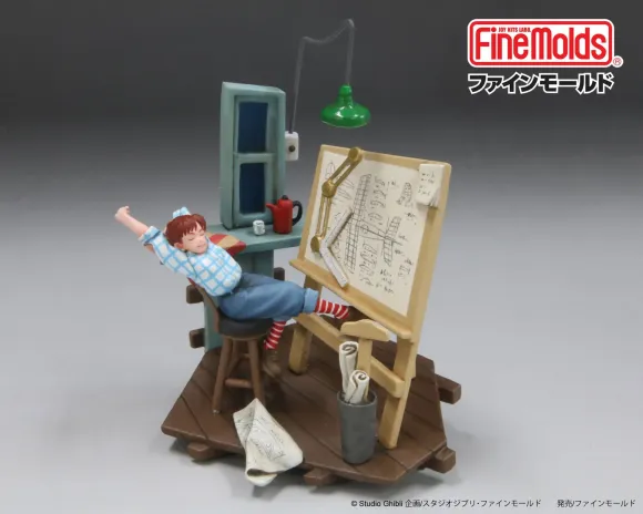 Porco Rosso Model-Kit 1/48 To paint  Sleepless Fio