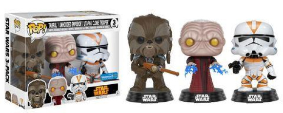Star Wars 3er-Pack POP! Figuren 9 cm Fall Convention Exclusive