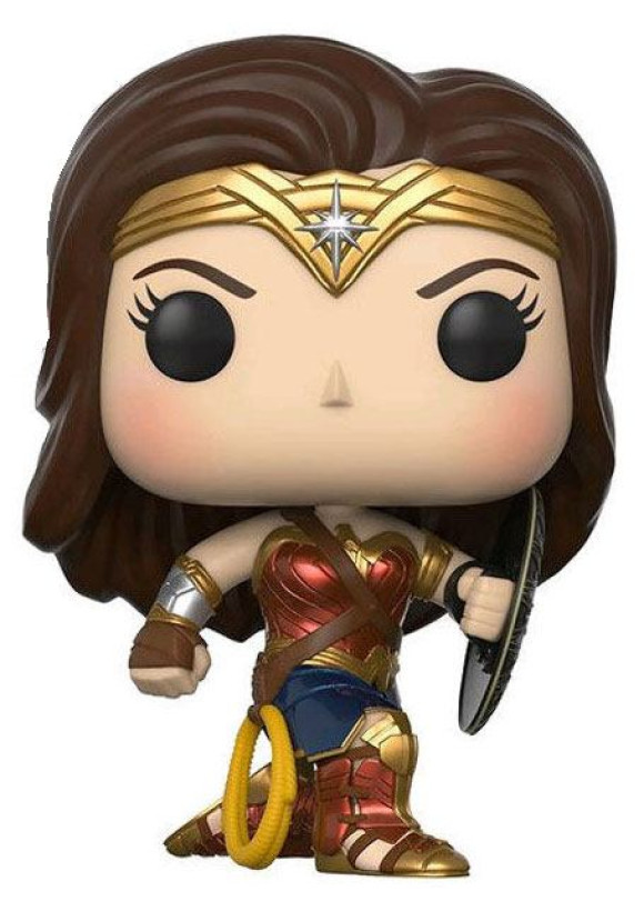 Wonder Woman Movie POP! Shield Battle Pose Figur 9 cm