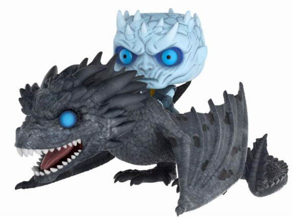 Game of Thrones Night King & Viserion POP! Rides Figur 15 cm
