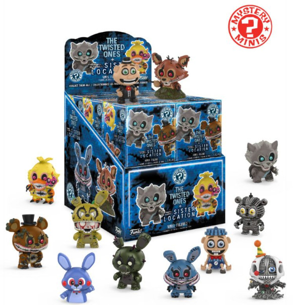 Five Nights at Freddy's Classic Mystery Minis Figuren 6 cm Display