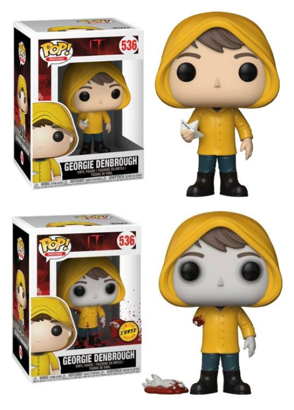 Stephen Kings Es 2017 POP! Movies Vinyl Figuren Georgie Denbrough 9 cm Sortiment (6)