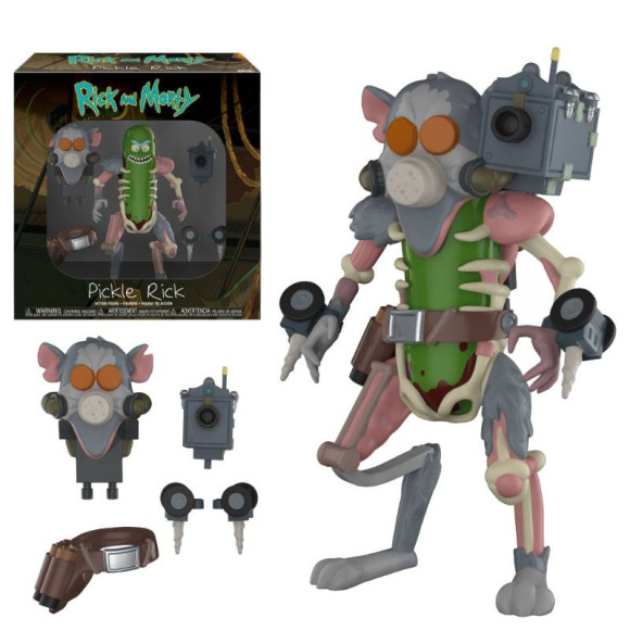 Rick & Morty Actionfigur Pickle Rick 13 cm