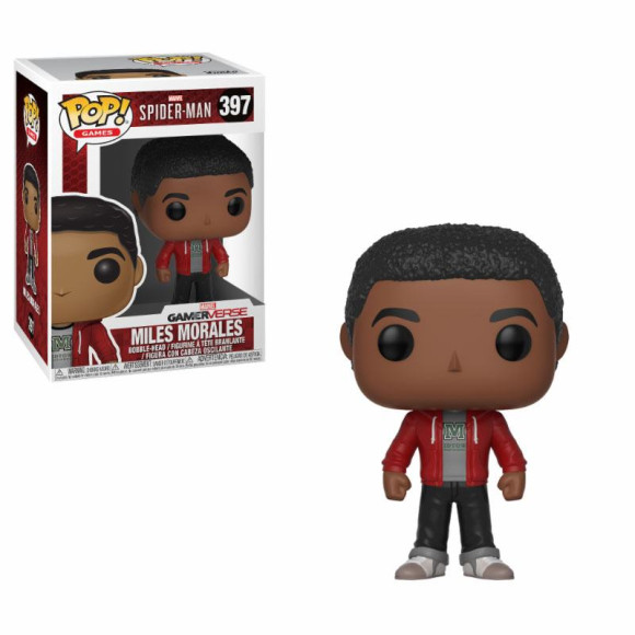 Spider-Man Miles Morales POP! Figur 9 cm