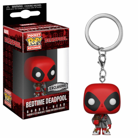 Deadpool Bath Robe Pocket POP! Schlüsselanhänger 4 cm